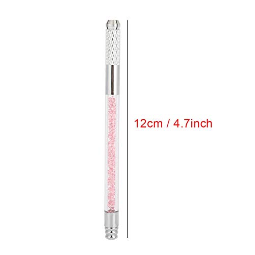 Manual Microblading Tattoo Pen Eyebrow Eyeliner Lip Semi Permanent Round Hole...