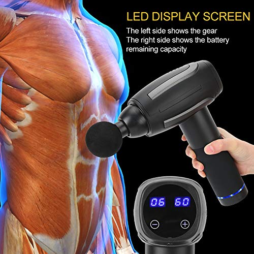 Massage Gun Body Massager Fascia Massage Gun Electric Muscle Massager Portabl...