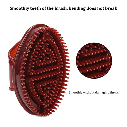 Meridians Massage Brush, Whole Body Relaxation Massage Comb Essential Oil Bru...