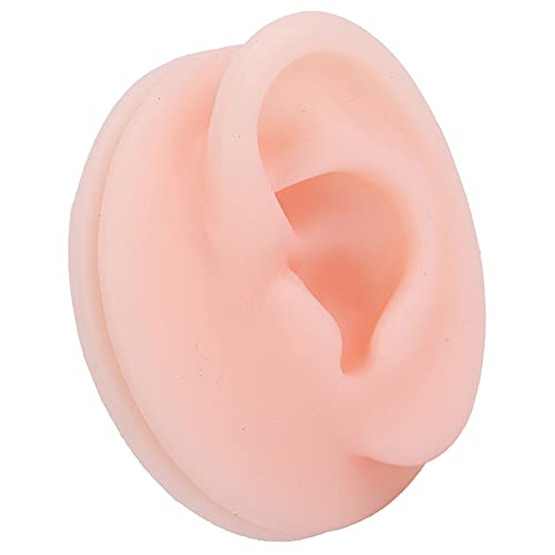TMISHION Professional Soft Silicone Ear Model Fake Ear Display Sample Ear Acu...