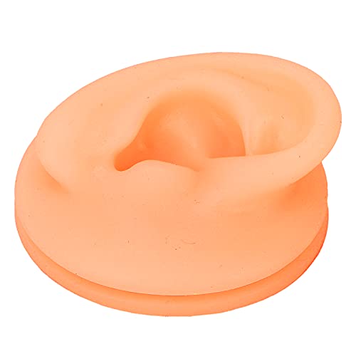 TMISHION Silicone Ear Acupuncture Practice Model Reusable Simulation Ear Disp...