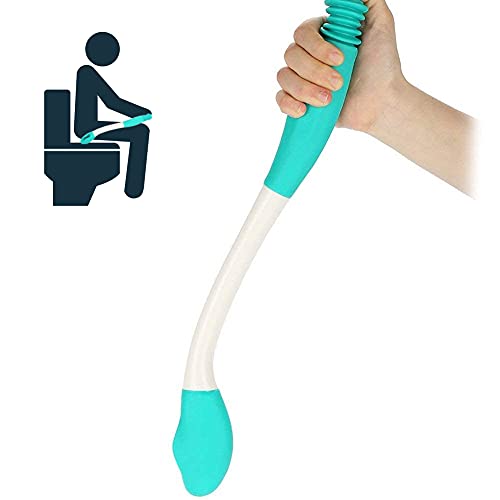 Toilet Aids Tools For Wiping, Long Reach Comfort Wipe, Long Handle Reach Comf...