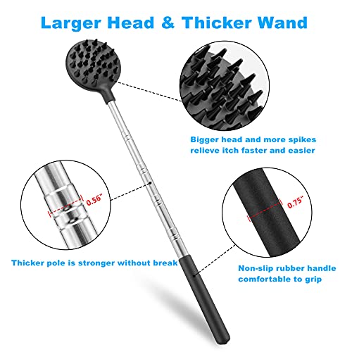 Oversized Telescoping Back Scratcher, Tnvee Upgraded Portable Extendable Back...
