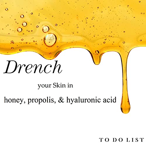 TO DO LIST – Honey Glow Mask | 30 Premium Sheet Masks in Eco-Friendly Packagi...