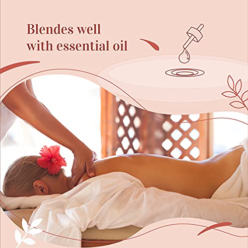 TOA Unscented Cream Jar Massage Hydrating Body Spa Bottle (4 Gallons)