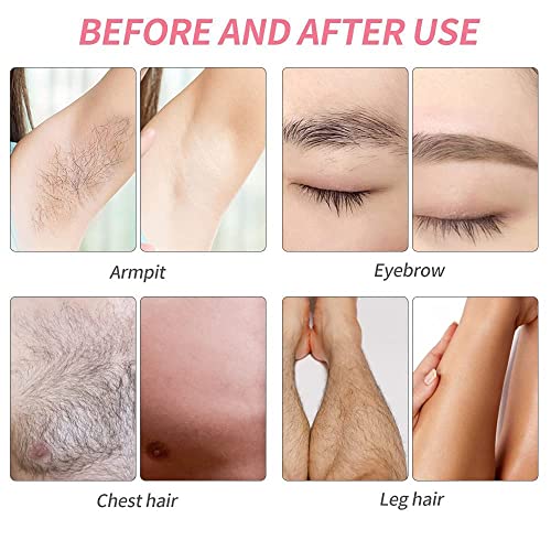 Double Wax Warmer Kit, Professional Dual Waxing Pot Warmer & 4-Pack Wax Bean ...