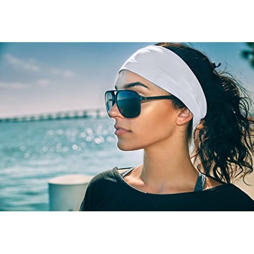 Tobeffect Headbands for Women Non Slip Turban Headband Boho Wide Head Band Wo...