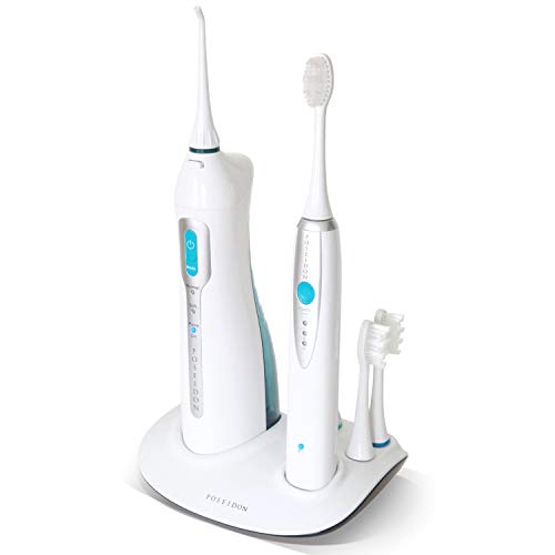 ToiletTree Products Poseidon Oral Irrigator and Sonic Toothbrush Inductive Ch...