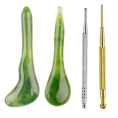 4pcs Electronic Acupuncture Pen Needle Ear Seeds Kit Therapy Heal Massage Mer...