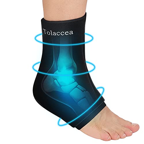 Ankle Foot Ice Pack Wrap for Injuries, Reusable Gel Ice Pack for Hot and Cold...
