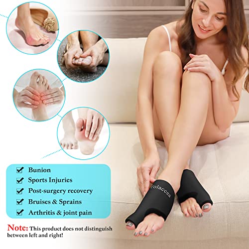 Foot Ice Packs Big Toe for Pain Relief, Flexible Cold Pack for Bunion Relief,...