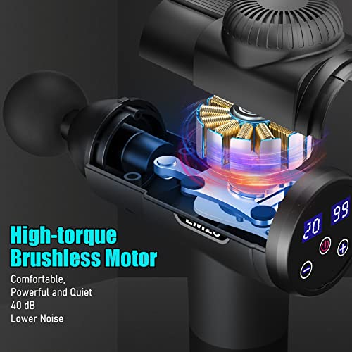 TOLOCO Massage Gun, Upgrade Percussion Muscle Massage Gun for Athletes, Handh...