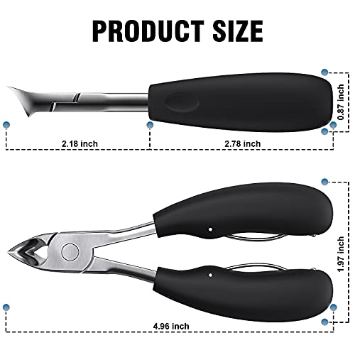 Toenail Clipper Pedicure Tool, TOMEEM Professional Podiatrist Toe Nail Cutter...