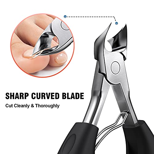 Toenail Clipper Pedicure Tool, TOMEEM Professional Podiatrist Toe Nail Cutter...