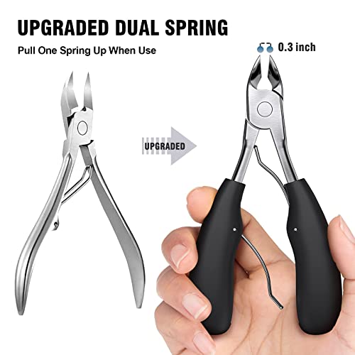 Toenail Clipper Pedicure Tool, TOMEEM Professional Podiatrist Toe Nail Cutter...