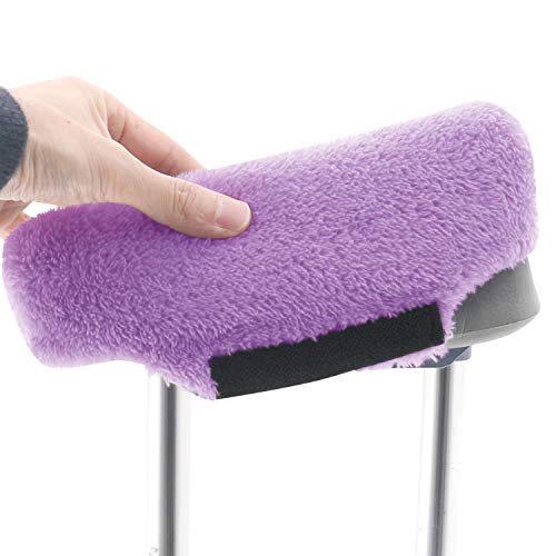 TOMMHANES AMISGUOER Crutch Underarm Pads Crutch Pad Crutch Hand Grip Covers C...