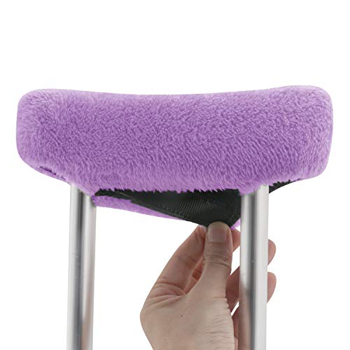 TOMMHANES AMISGUOER Crutch Underarm Pads Crutch Pad Crutch Hand Grip Covers C...