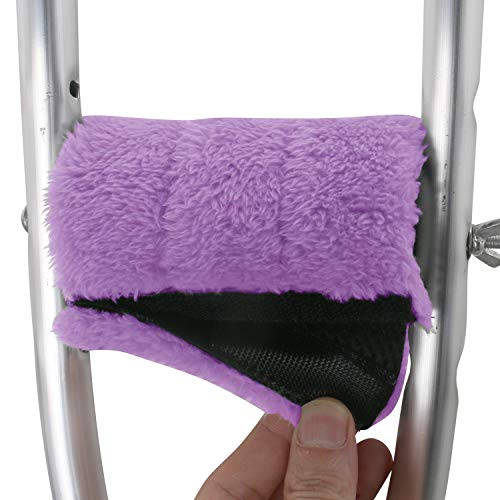 TOMMHANES AMISGUOER Crutch Underarm Pads Crutch Pad Crutch Hand Grip Covers C...