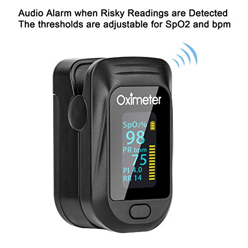 Tomorotec Fingertip Pulse Oximeter, Accurate Blood Oxygen Saturation Level (S...