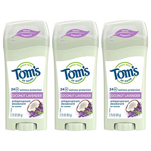Tom's of Maine Antiperspirant Deodorant for Women, Coconut Lavender, 2.25 oz....