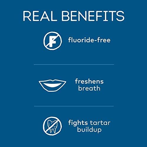 Tom's of Maine Fluoride-Free Antiplaque & Whitening Natural Toothpaste, Peppe...