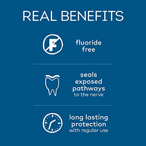 Tom's of Maine Fluoride-Free Rapid Relief Sensitive Toothpaste, Fresh Mint, 4...