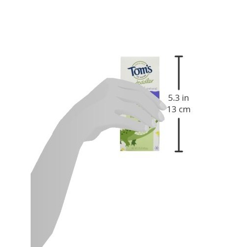 Tom's of Maine Fluoride-Free Toddler Training Toothpaste, Mild Fruit, 1.75 oz...