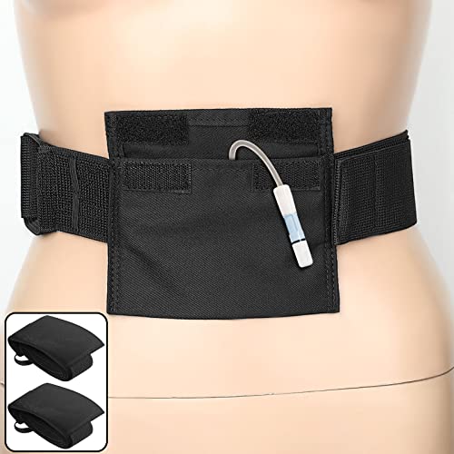 2 Pcs G Tube Belt Adjustable Peritoneal Dialysis Feeding Tube Peg PD Belt Cot...