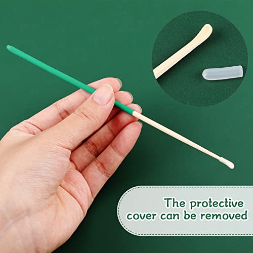 6 Pieces Bamboo Ear Cleaner Wood Ear Pick Bamboo Ear Pickers Ear Cleaning Too...