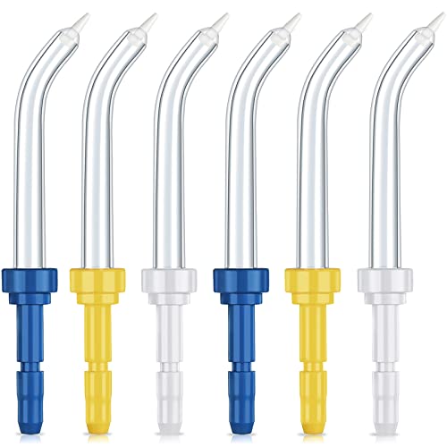 6 Pieces Replacement Periodontal Replacement Tips Compatible with Waterpik 3 ...