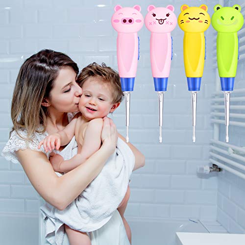 Tondiamo 4 Pieces Kids Ear Wax Removal LED Light Children Earwax Remover Tool...