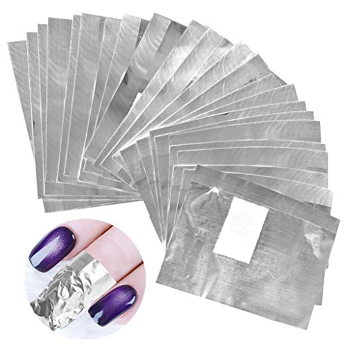 Tongcloud Nail Polish Remover Nail Foil Wraps Nail Gel Remover Soak Off Foils...