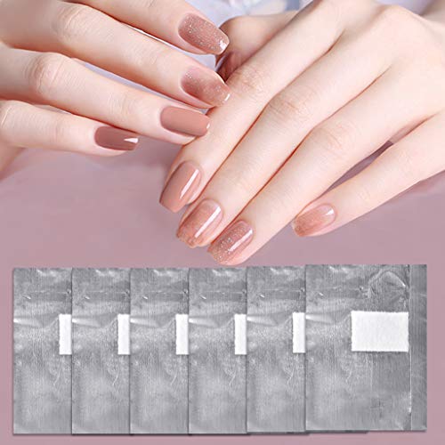 Tongcloud Nail Polish Remover Nail Foil Wraps Nail Gel Remover Soak Off Foils...