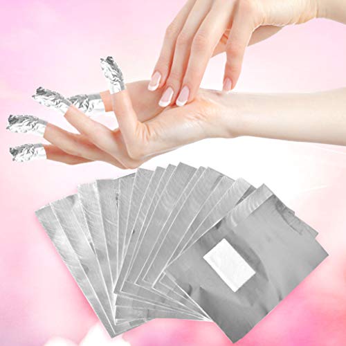 Tongcloud Nail Polish Remover Nail Foil Wraps Nail Gel Remover Soak Off Foils...