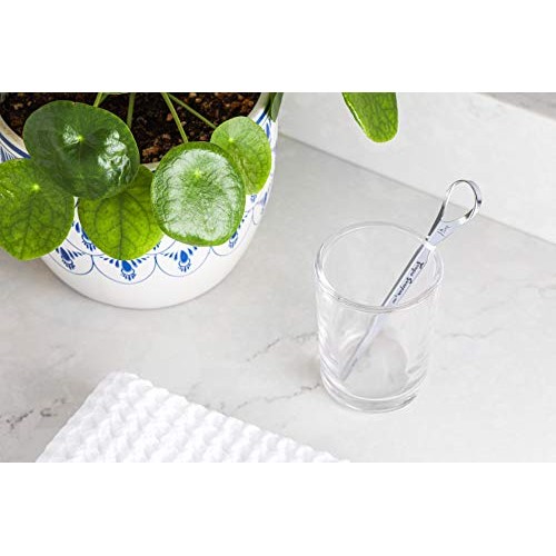 Tongue Sweeper Model P Medical Grade, Dishwasher Safe, Stainless Steel Tongue...