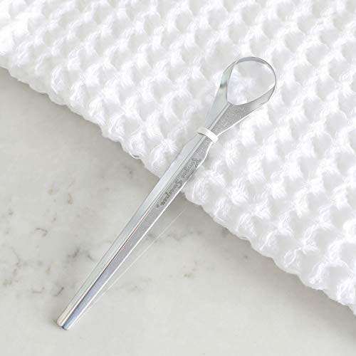 Tongue Sweeper Model P Medical Grade, Dishwasher Safe, Stainless Steel Tongue...