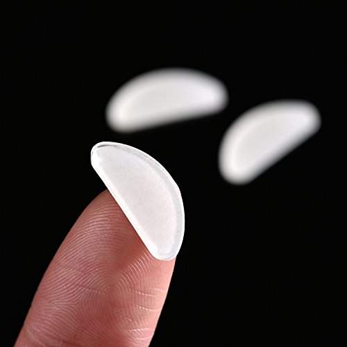 TOODOO 18 Pairs Eyeglasses Nose Pads Glasses Adhesive Silicone Anti-Slip Nose...