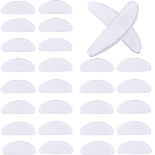 TOODOO 18 Pairs Eyeglasses Nose Pads Glasses Adhesive Silicone Anti-Slip Nose...