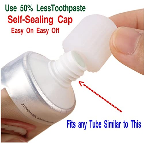(2-Pak) Toothpaste Buddy- Self Sealing Toothpaste Dispenser. Included is 2 Se...