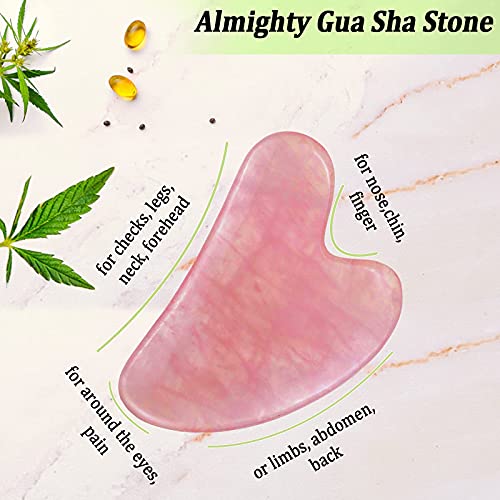 TOOVREN Gua Sha Facial Massage Tool Gua Sha Scraping Tool Face Sculpting Tool...