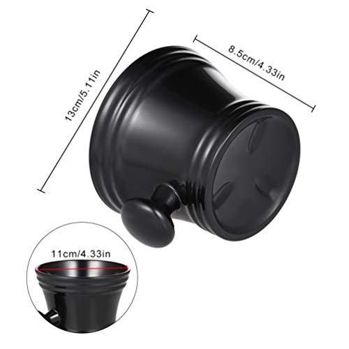 TOPBATHY Plastic Shaving Brush Bowl with Handle Soap Mug Face Cleaning Foam B...