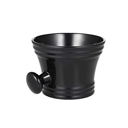 TOPBATHY Plastic Shaving Brush Bowl with Handle Soap Mug Face Cleaning Foam B...