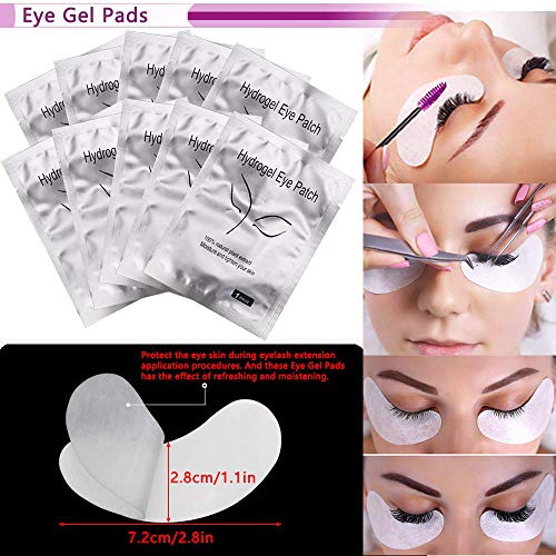 Full Professional Eyelash Extension Kit, TopDirect C Curl Eyelahes False Lash...
