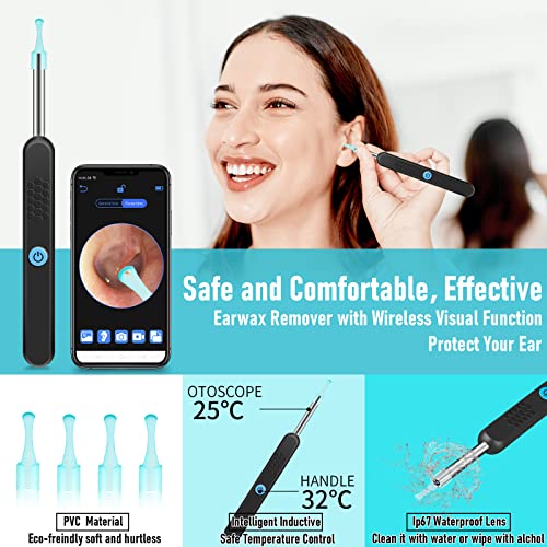 Ear Wax removel Kit Ear Camera and Wax Remover Ear Light Otoscope 2022 Newest...