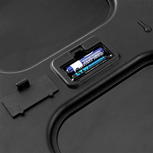 TOPINCN Slim Waist Pattern Personal Scale Weighing Bathroom Scales Body Weigh...