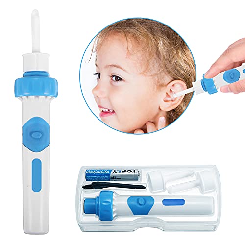 Earwax Removal Kit, Ear Cleaner, Portable Automatic Electric Vacuum Ear Wax, ...
