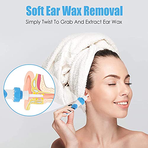 TOPJESS Ear Wax Removal Kit, Ear Cleaner, Portable Automatic Electric Vacuum ...