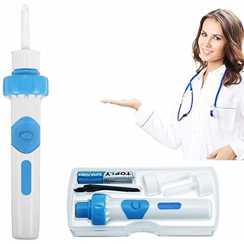 TOPJESS Ear Wax Removal Kit, Ear Cleaner, Portable Automatic Electric Vacuum ...