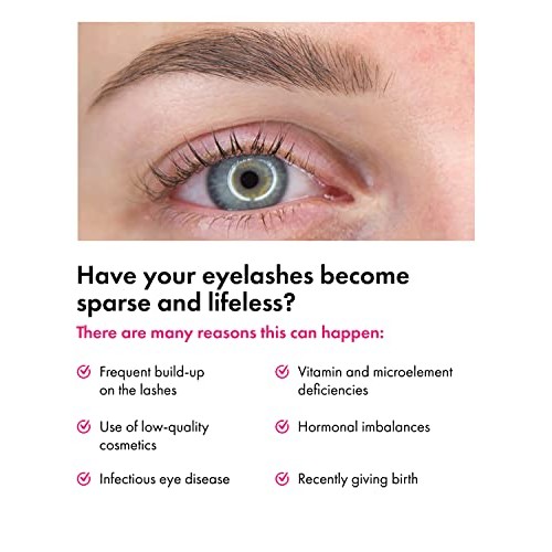 Toplash XL Lash and Brow Booster, Growth Serum with Eyelash and Eyebrow Enhan...