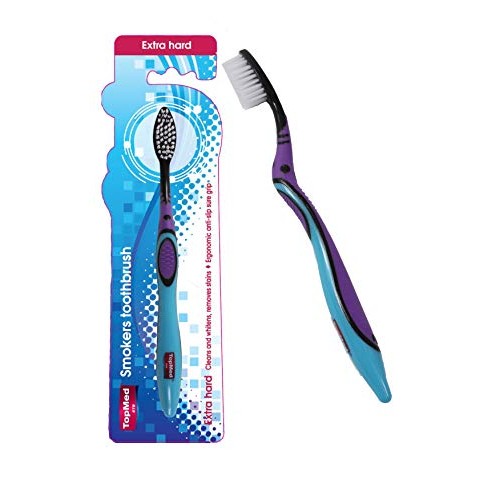 Top Med ETS Smokers Toothbrush Extra Hard ( Color May Vary )